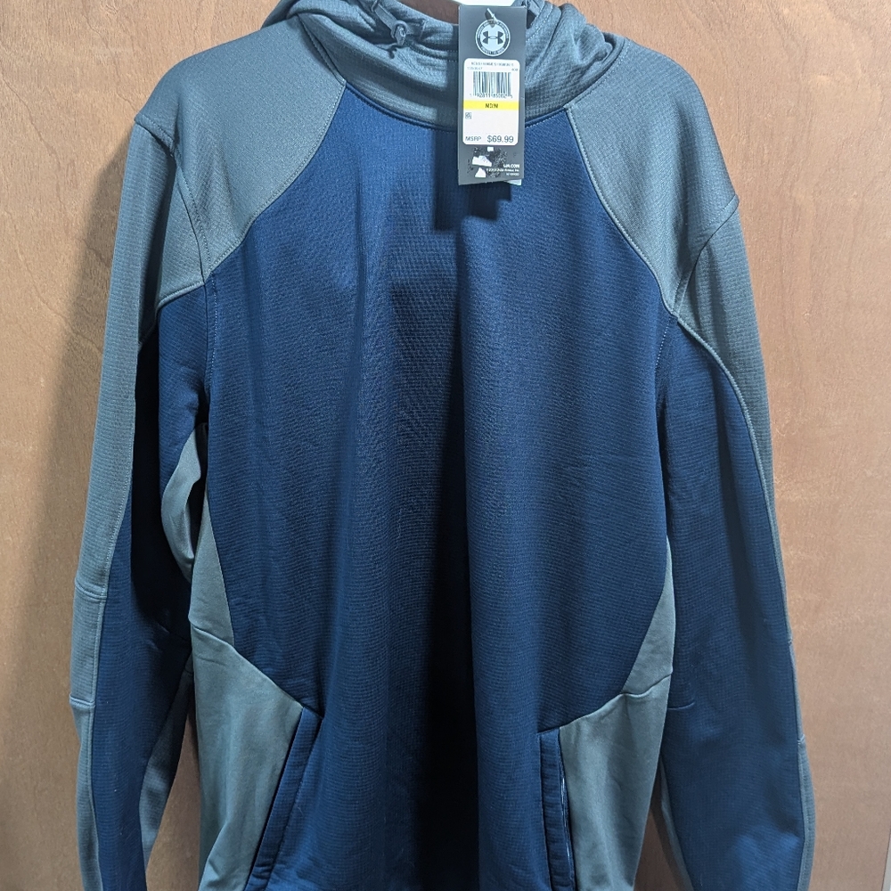 Under Armour Men's Sweatshirts and Hoodies Academy - Academy & Gray UA Fleece...